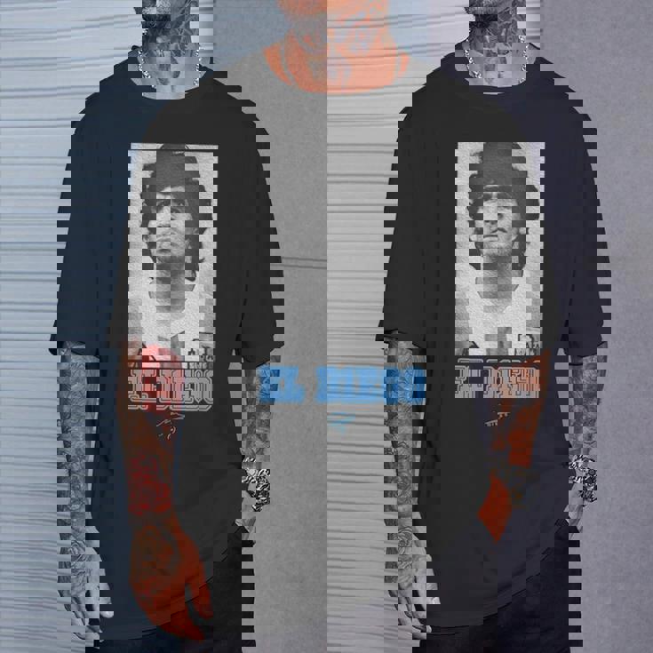 マラドーナ エルディエゴ アルゼンチン Tシャツ 彼への贈り物