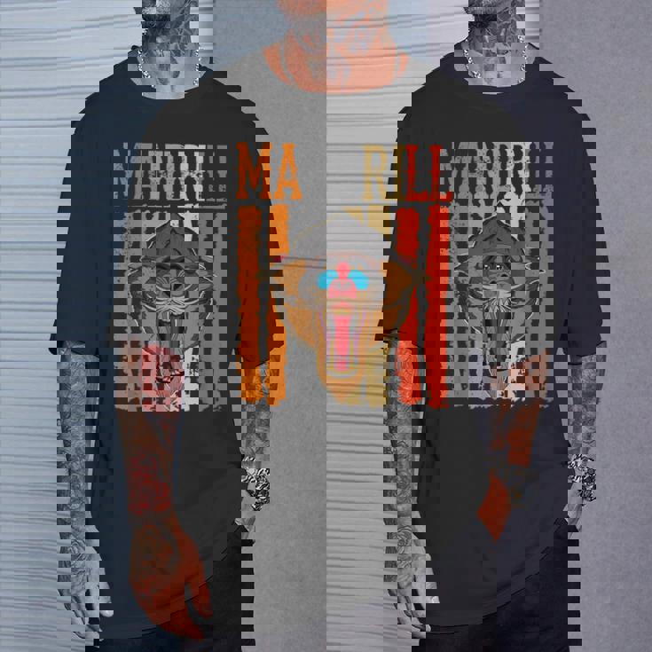 マンドリル 霊長類 マンドリル 動物生物学者 サバンナ動物園 Tシャツ 彼への贈り物