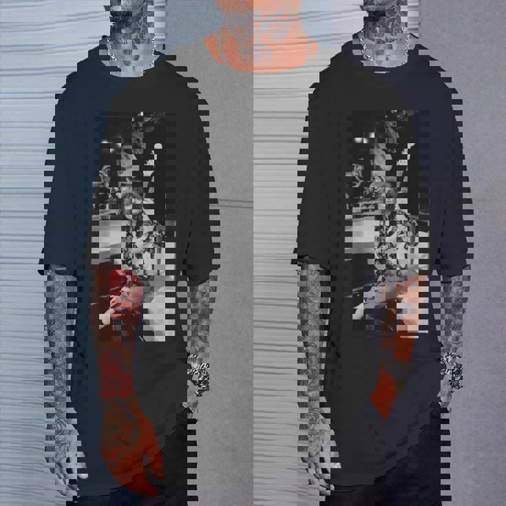 マーク・ボラン・T・レックス・オン・セット・ロック・オン・ウィズ45のテレビ番組1975 Tシャツ 彼への贈り物