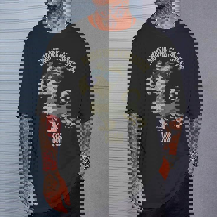 ミニチュアシュナウザー隊 I Dog Lover I ミニチュアシュナウザー Tシャツ 彼への贈り物