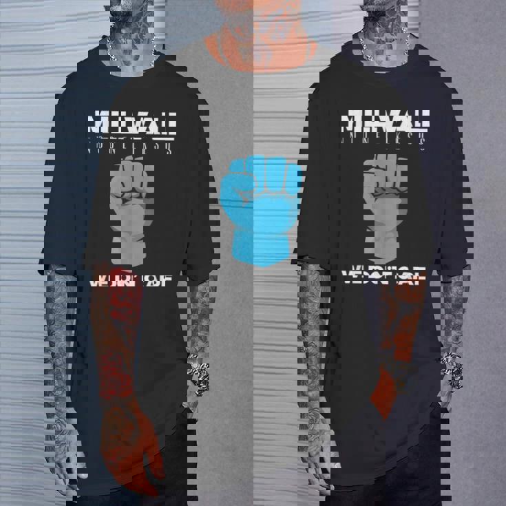 ミルウォール-誰も私たちを好きではない Tシャツ 彼への贈り物