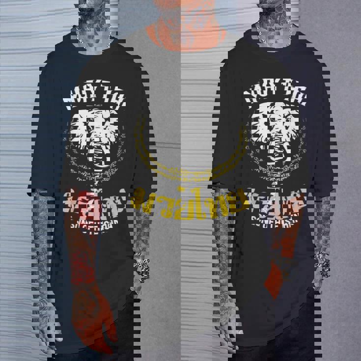 ムエタイ ボクシング エレファント ギフト 格闘技 Tシャツ 彼への贈り物