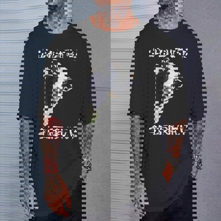 ムシャムシャしてやった今は反芻している ギャグ オヤジギャグ ジョーク お笑い 牛 ジョーク ツッコミ ネタ おもしろ Tシャツ 彼への贈り物