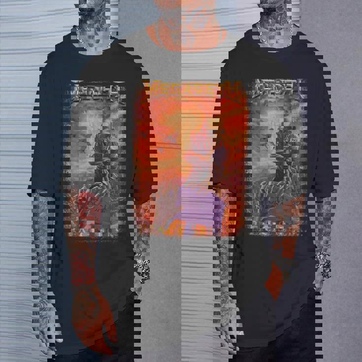 メガデス スケルトン不動産業者 Tシャツ 彼への贈り物