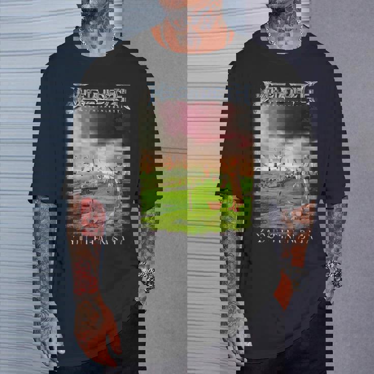 メガデス-ユーサナシア Tシャツ 彼への贈り物