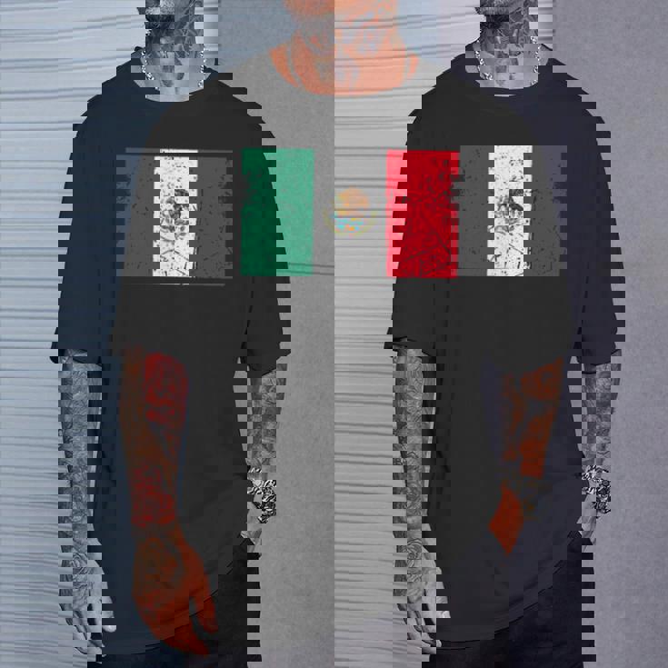 メキシコ国旗グラフィック メンズ レディース キッズ Tシャツ 彼への贈り物