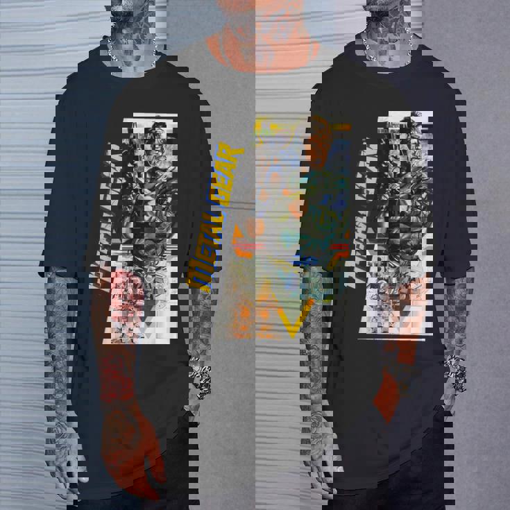 メタルギアボックス アート タクティカル スパイ活動 レトロゲーマー Tシャツ 彼への贈り物