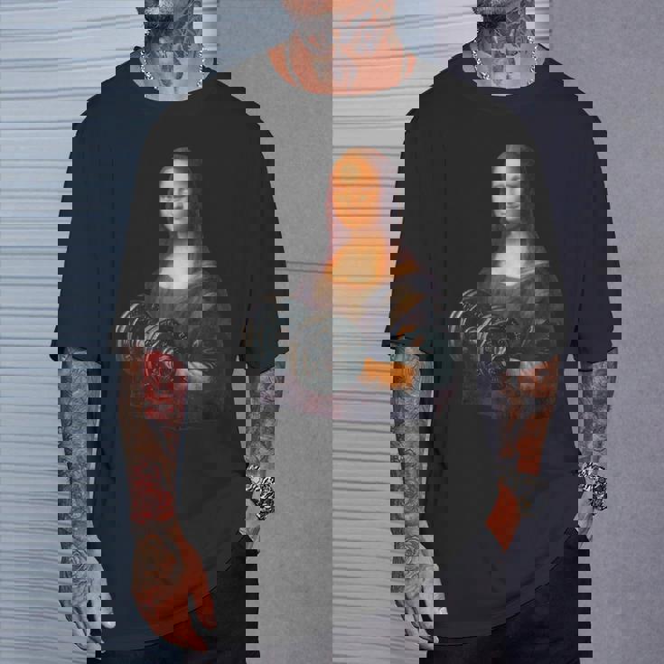 モナリザ 面白いtシャツ ジム 筋トレ ダイエット メンズ おもしろ 面白い 服 おもしろグッズ ネタ Tシャツ 彼への贈り物