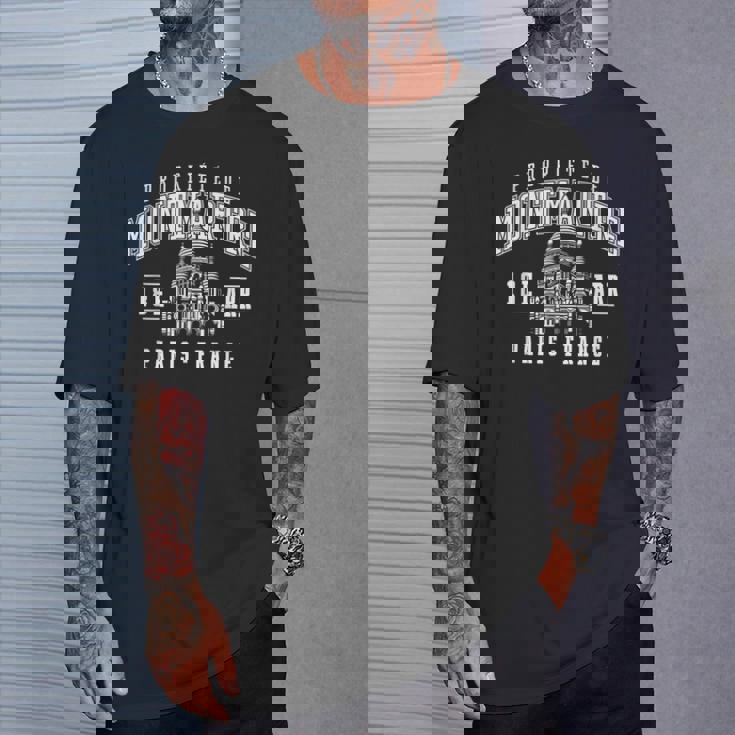 モンマルトル18区パリフランスの財産 Tシャツ 彼への贈り物