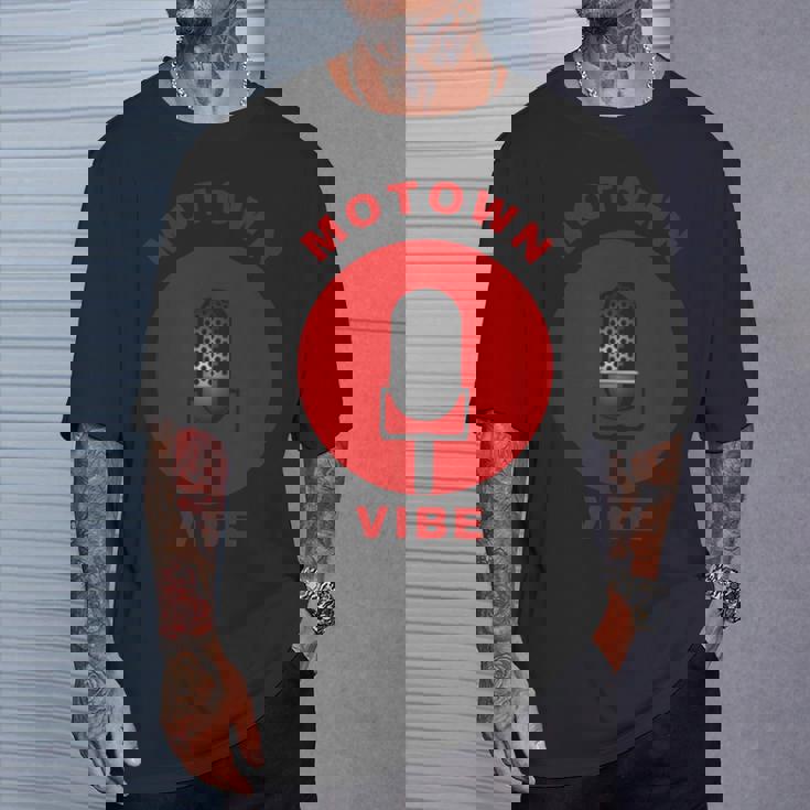 モータウン マイク バイブ ミュージック Tシャツ 彼への贈り物