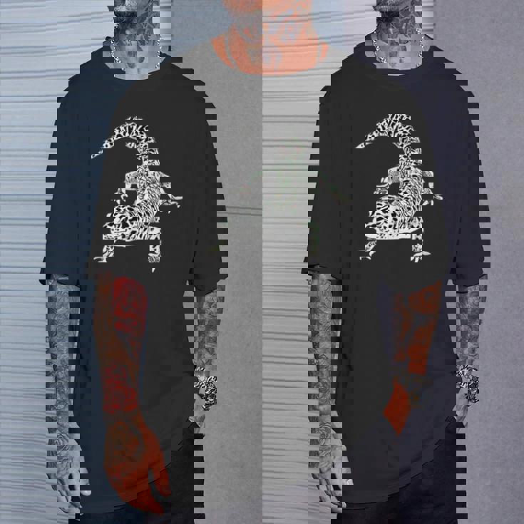 ヤモリ ヒョウモントカゲモドキ 爬虫類 Tシャツ 彼への贈り物