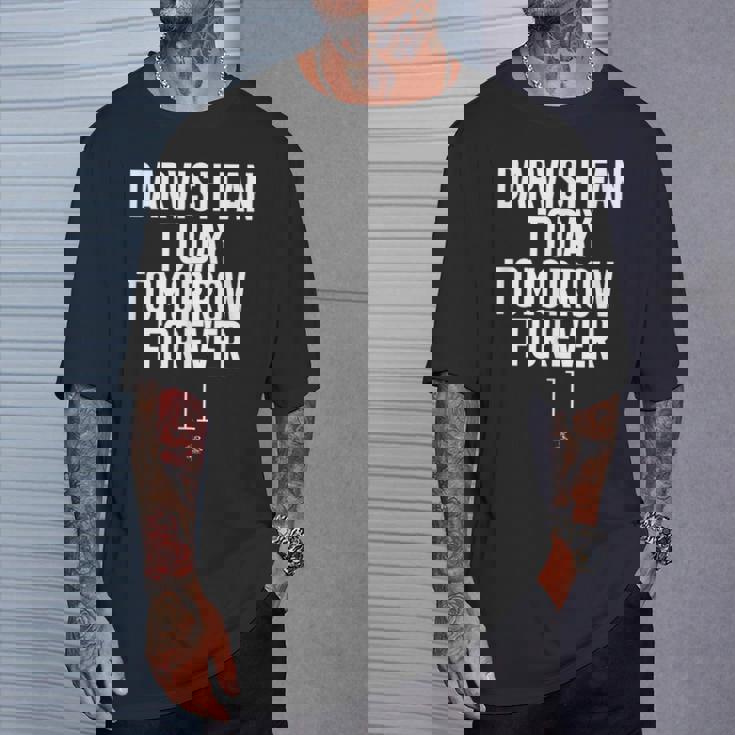 ユウ・ダルビッシュ・トゥデイ・トゥモロー・フォーエバー・ゲームデー Tシャツ 彼への贈り物