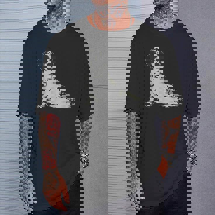 ヨガ パグ パグ Tシャツ 彼への贈り物