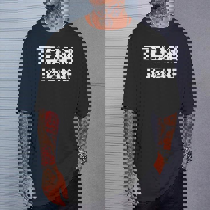 ラザロが好きな人のためのチームラザロ服 Tシャツ 彼への贈り物