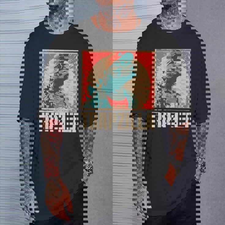 ラップトラップ 音楽 面白い ラッパー 映画好き Tシャツ 彼への贈り物