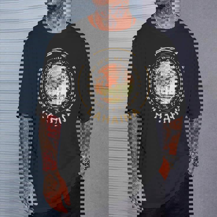 ラハイナ ハワイ マウイ ハワイアン Tシャツ 彼への贈り物