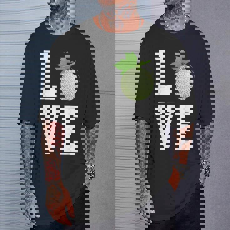 ラブカンタロープ メロン アウトフィット マスクメロン Tシャツ 彼への贈り物