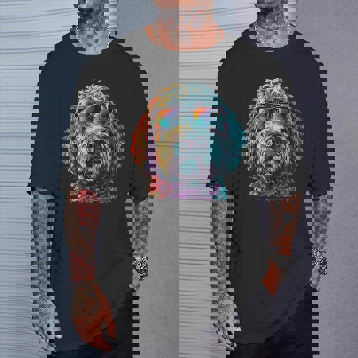 ラブラドゥードル・ドゥードル・ママ 犬 犬のママ 毛皮の友達 Tシャツ 彼への贈り物