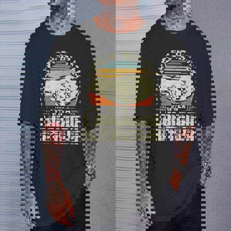 ラブラドール レトリバー シャツ メンズ レディース 犬 ママ 犬好き Tシャツ 彼への贈り物