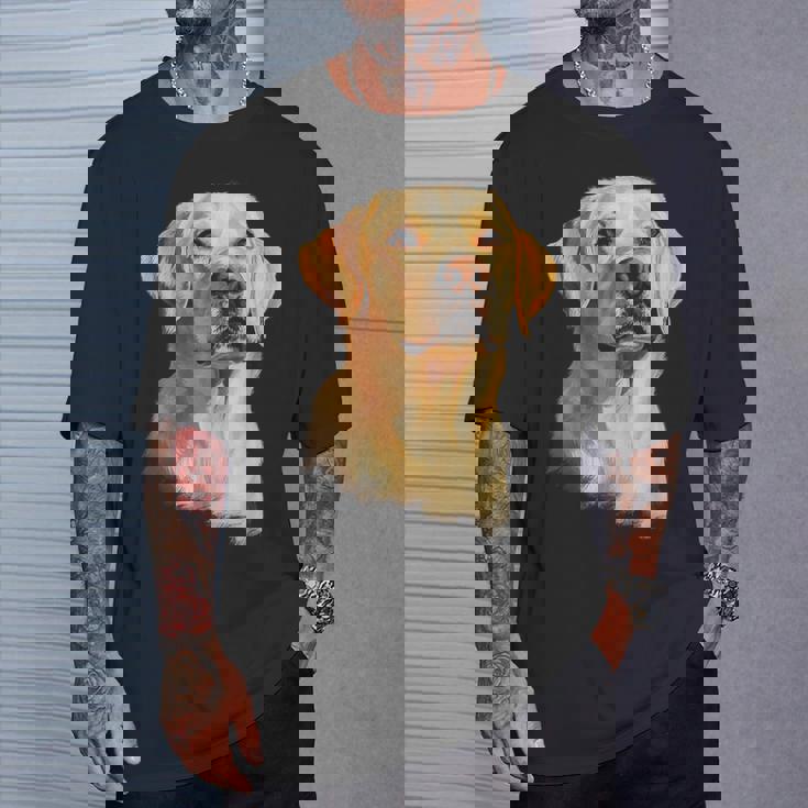 ラブラドールレトリバー 犬 モチーフ ペット ラブラドールレトリバー Tシャツ 彼への贈り物