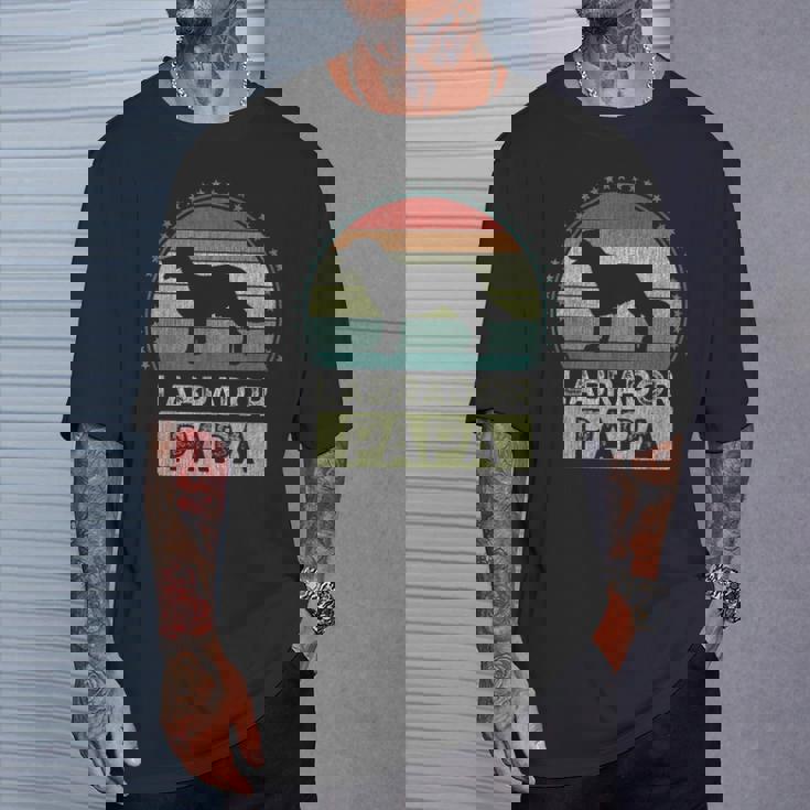 ラブラドール・パパ 父の日 ラブラドール・レトリーバー Tシャツ 彼への贈り物