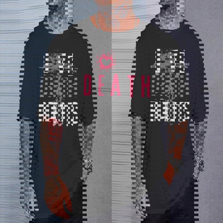 ラブ・デス・ロボット Tシャツ 彼への贈り物