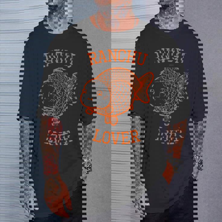 ランチュウ金魚 Tシャツ 彼への贈り物