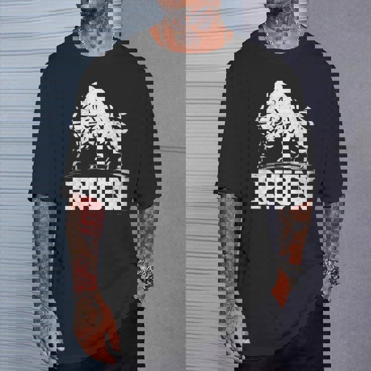 ランニング ブル レイジング ブルズ ラン 闘牛 カウボーイズ 恋人 動物 Tシャツ 彼への贈り物