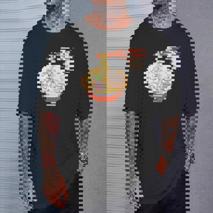 ラーメン ドット絵 Tシャツ 彼への贈り物