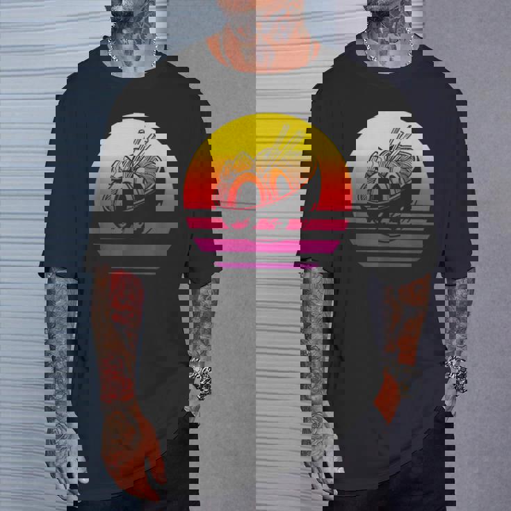 ラーメン レトロスタイル ビンテージ Tシャツ 彼への贈り物