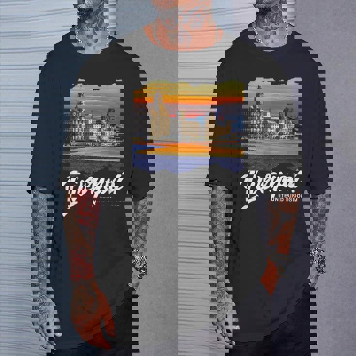 リバプール イングランド お土産 リバプール Tシャツ 彼への贈り物