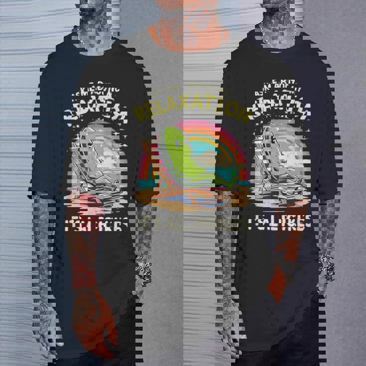 リラクゼーション聞いてピクルスモチベーション Tシャツ 彼への贈り物