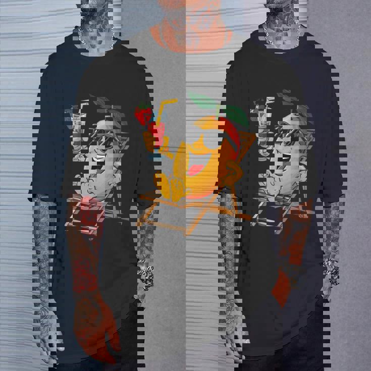 リラックスフルーツマンゴー Tシャツ 彼への贈り物