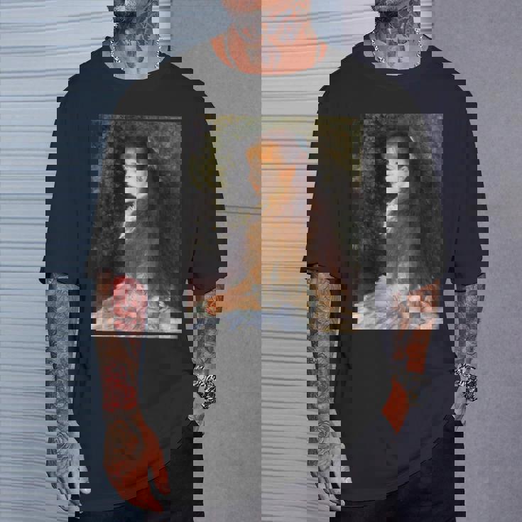 ルノワール／可愛いイレーヌ【世界の名画】（高精細画質）Renoir 美術館アート Tシャツ 彼への贈り物