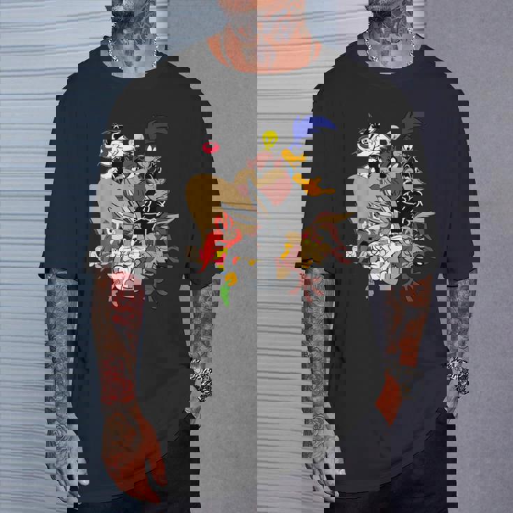 ルーニー・テューンズ メインキャラクター グループtシャツ Tシャツ 彼への贈り物