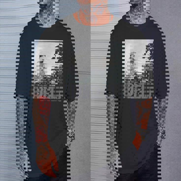 レア ハリネズミ ヒーロー 新聞写真 ハリネズミアート Tシャツ 彼への贈り物