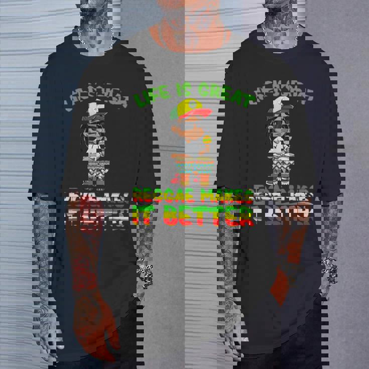 レゲエジャマイカ音楽 ラスタラスタファリレゲエ Tシャツ 彼への贈り物