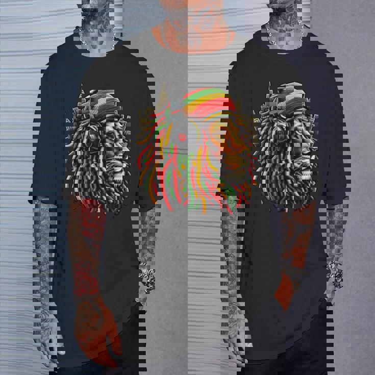 レゲエ服 メンズ ルーツ ラスタライオン 420 ジャマイカ Tシャツ 彼への贈り物