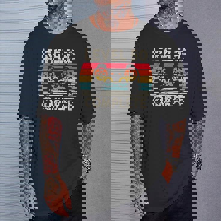 レトロ ゲーム レベル50 コンプリート 誕生日 ギフト 50歳の誕生日プレゼント女性男性ヴィンテージ Tシャツ 彼への贈り物