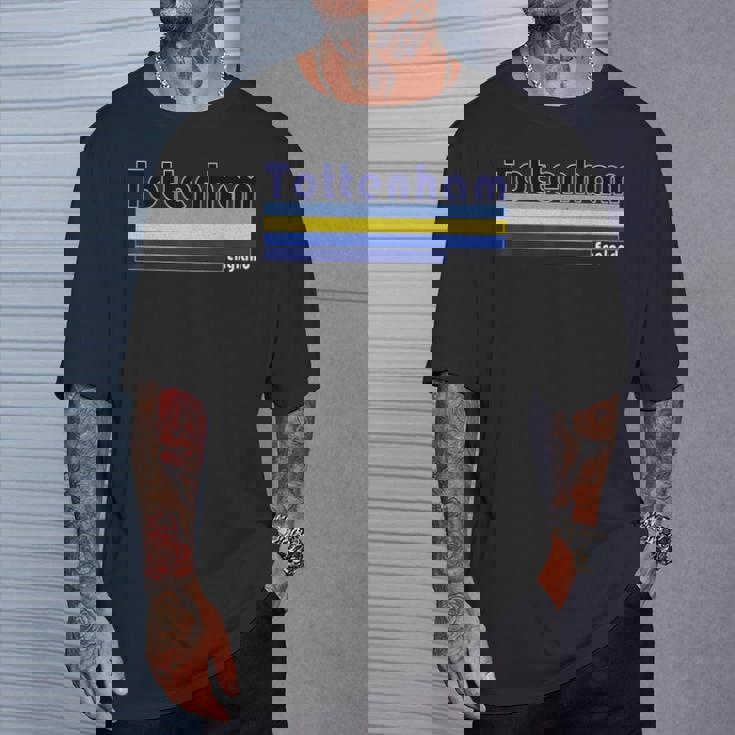 レトロ トッテナム ロンドン Tシャツ 彼への贈り物