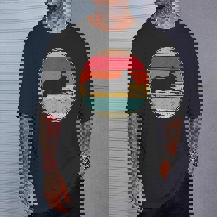 レトロ パタゴニア ヴィンテージ パタゴニアン シルエット 動物 動物園 Tシャツ 彼への贈り物