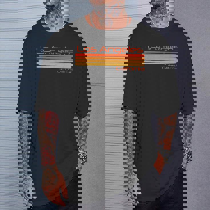 レトロ ロサンゼルス カリフォルニア Tシャツ 彼への贈り物