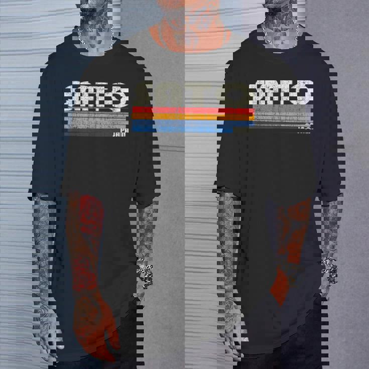 レトロ ヴィンテージ 70年代80年代風 佐藤 日本 Tシャツ 彼への贈り物