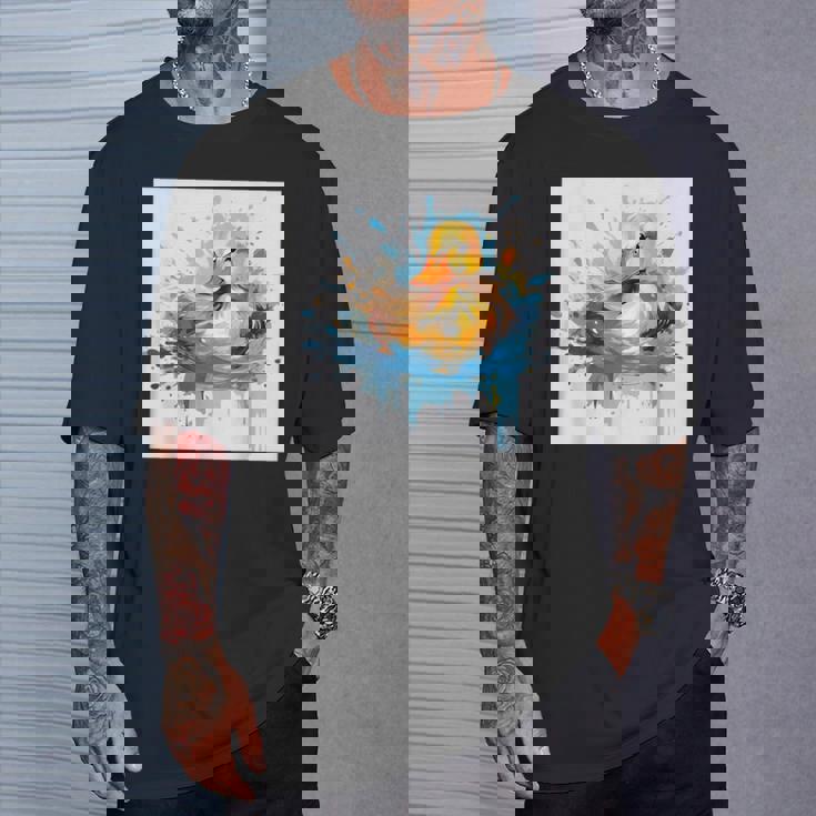 レトロアヒル Tシャツ 彼への贈り物