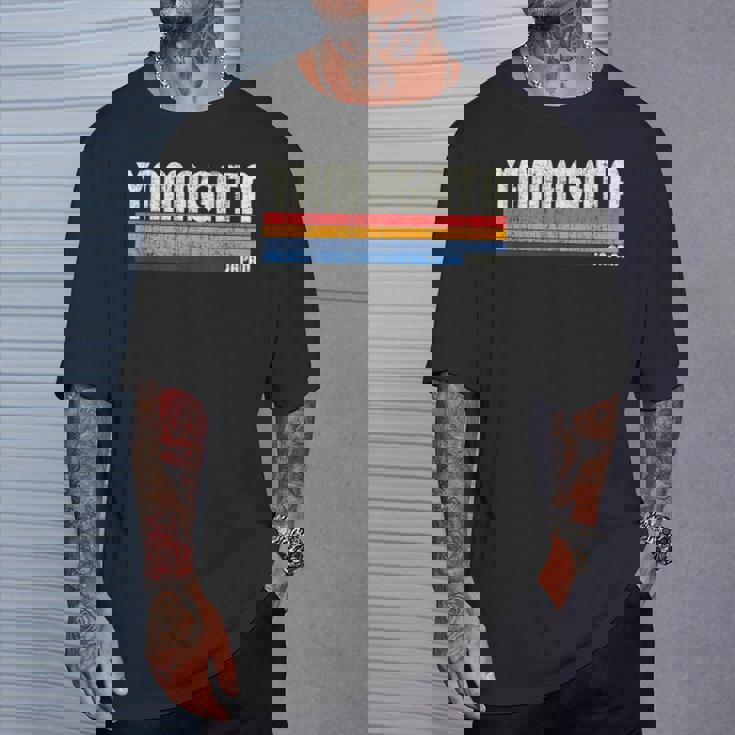 レトロヴィンテージ 70年代80年代スタイル 山形、日本 Tシャツ 彼への贈り物