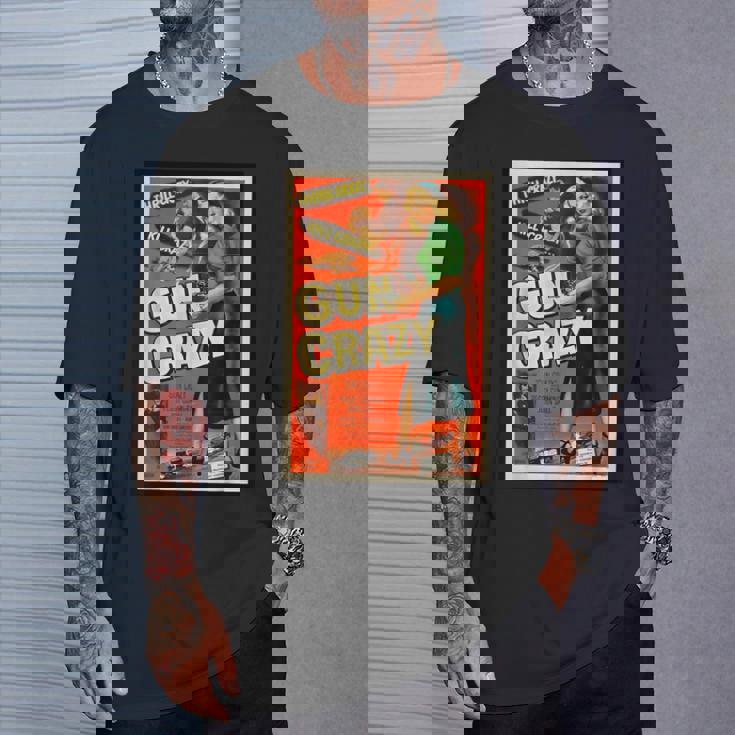 レトロヴィンテージガンクレイジーキル クレイジースリル クレイジー映画 Tシャツ 彼への贈り物