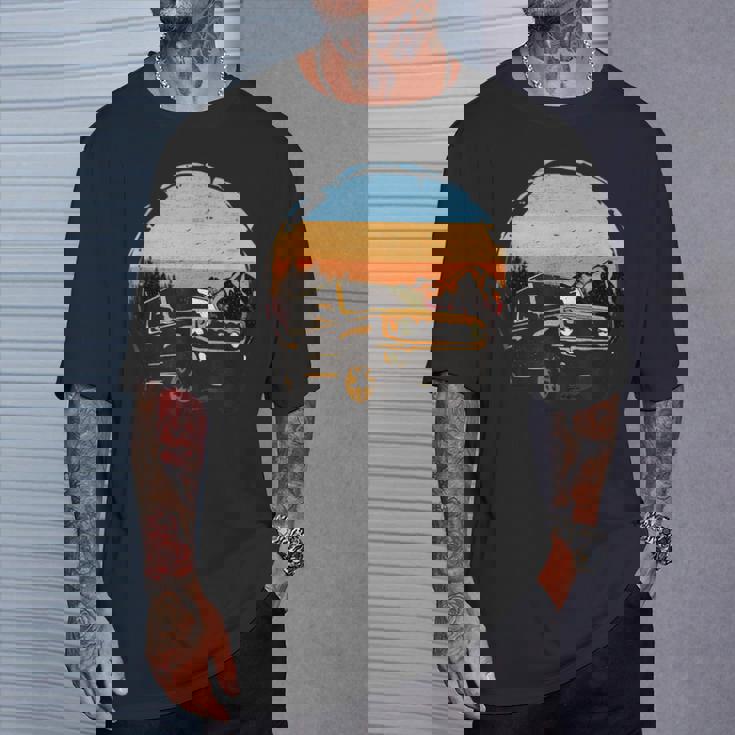 レトロヴィンテージスタイル ジムニー Gj Jb74 ファン オフロード Tシャツ 彼への贈り物