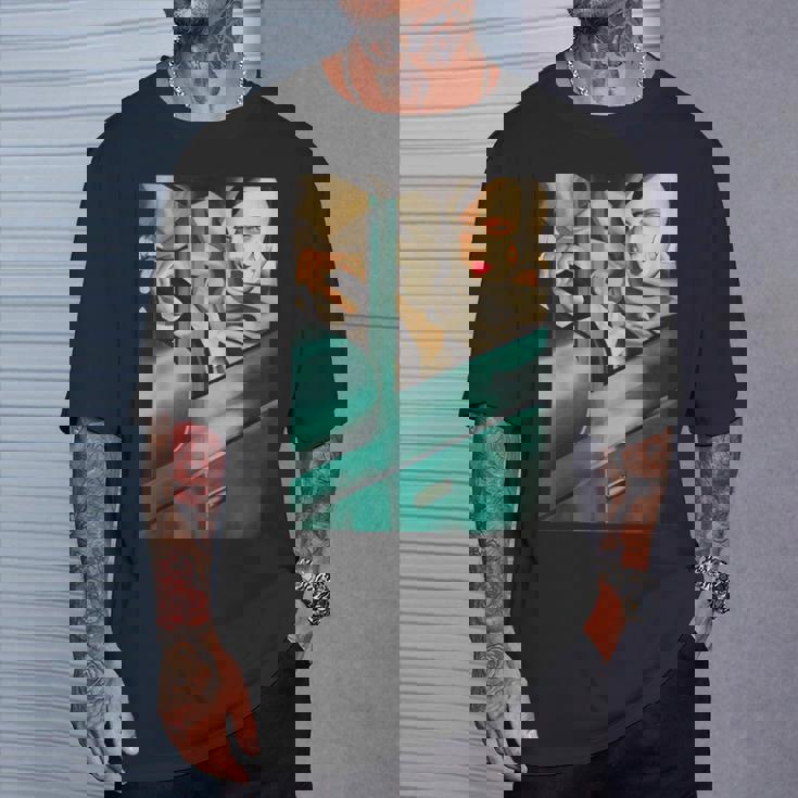 レンピカセルフポートレートの絵画autoportrait タマラ・ド・レンピッカ Tシャツ 彼への贈り物