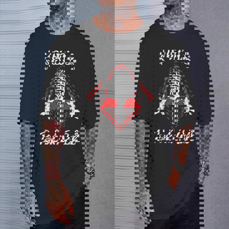 ロカビリー 50年代 ロックンロール 音楽 Tシャツ 彼への贈り物