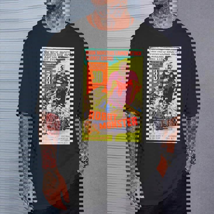 ロボットモンスター ハロウィン ホラーfエイプ 宇宙 Tシャツ 彼への贈り物